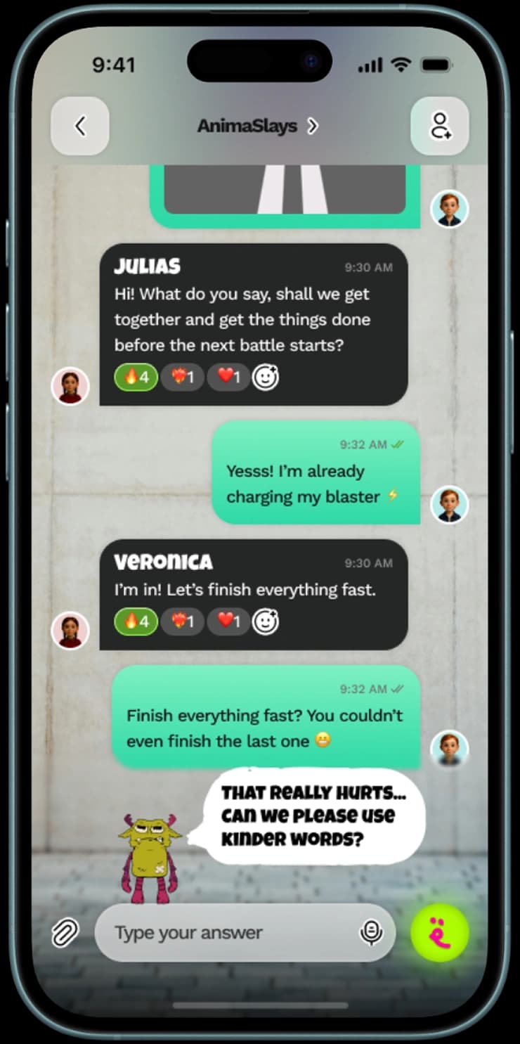 Chat feature